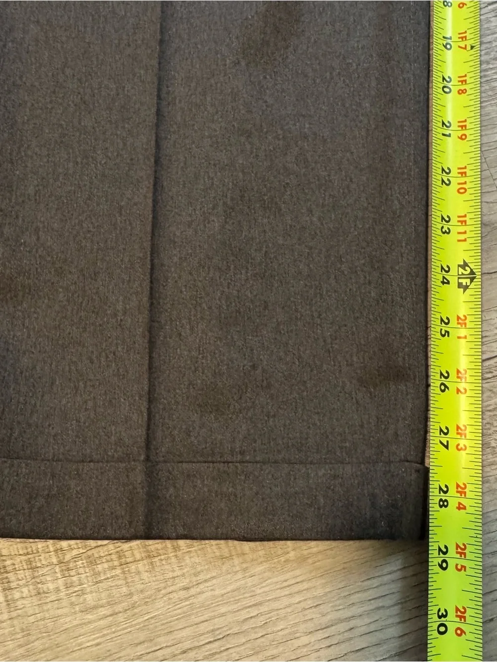 VTG Slates Levi Strauss USA Made 36x30 Pleated Cuffed Slacks Dacron Microfiber